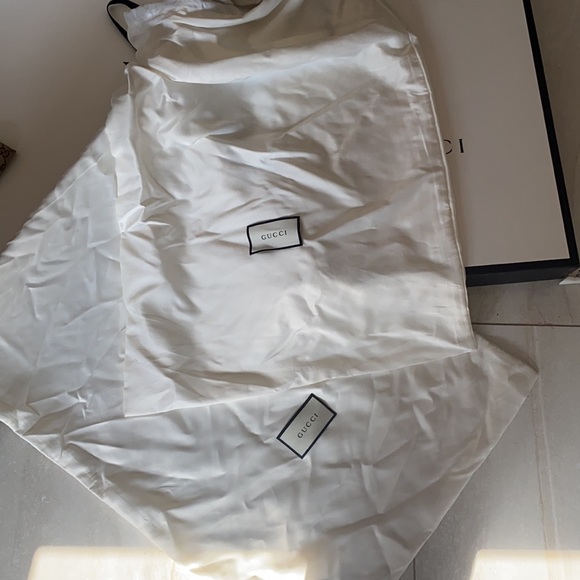 Brand new authentic GUCCI over the knee Puffer Boots monogram beige Ebony boots - Picture 6 of 9